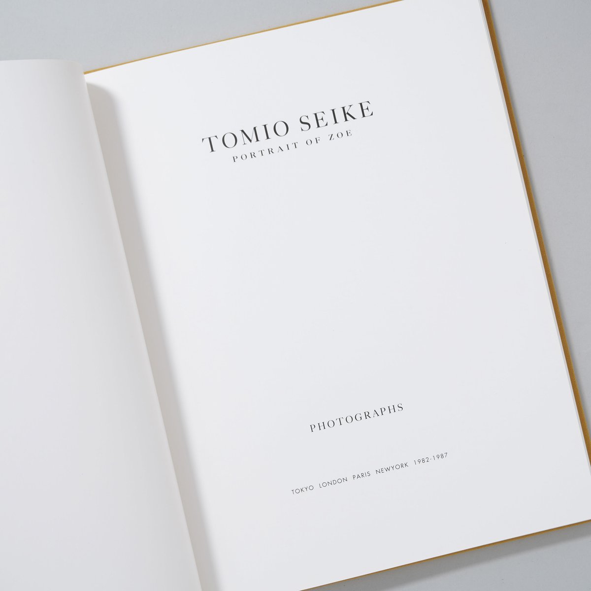 ZOE / 清家冨夫(Tomio Seike) | book obscura | ブックオブス...