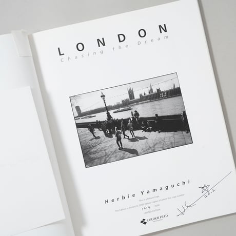 [サイン入/Signed] London: Chasing the dream / ハービー・山口(Herbie Yamaguchi)
