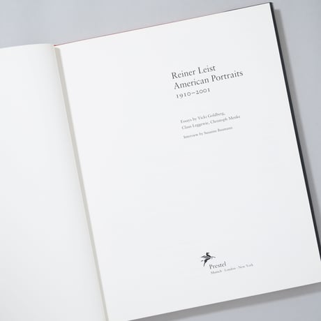 American Portraits / Reiner Leist(ランナー・ライスト)