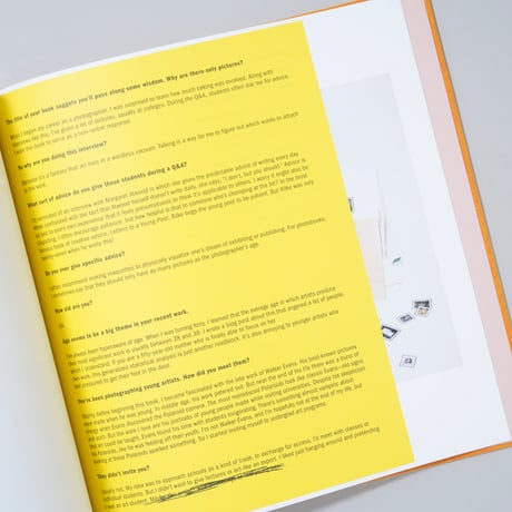 [新刊サイン入/New,Signed] ADVICE FOR YOUNG ARTISTS / Alec Soth(アレック・ソス)
