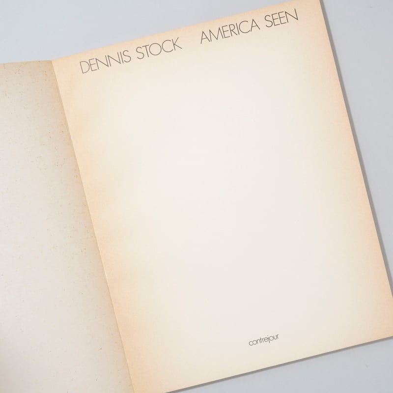 America Seen / Dennis Stock(デニス・ストック) | bookobs