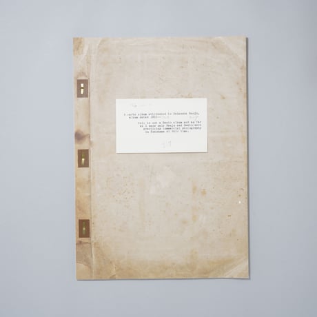 A Carte Album Attributed to Shimooka Renjo album dated 1865-1868 / 下岡蓮杖(Renjo Shimooka)