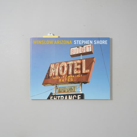 WINSLOW ARIZONA / Stephen Shore(スティーブン・ショア)