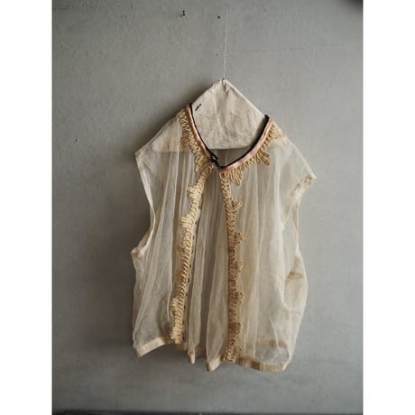 愛らしいﾁｭｰﾙのgilet