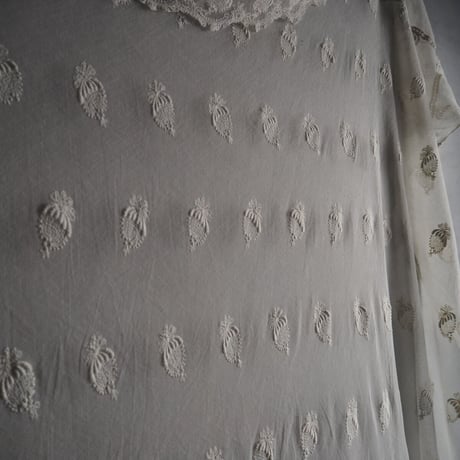 tulle laceのbed cover