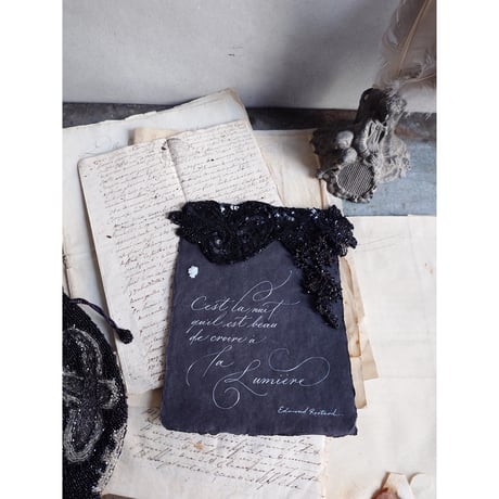 calligraphy card