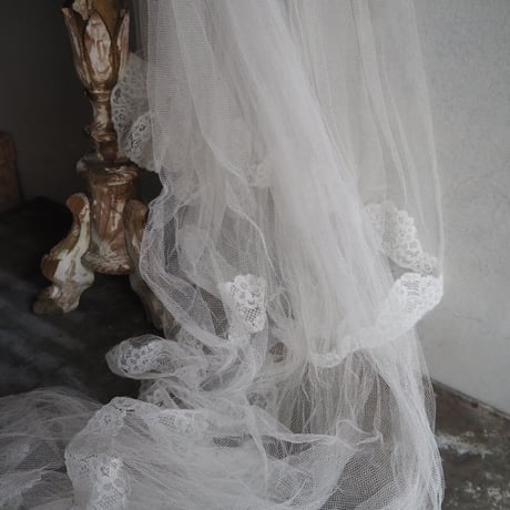 couronne et voile de mariée