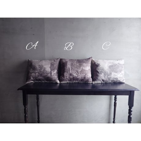 VOX POPULI 14世紀の景色のcoussin