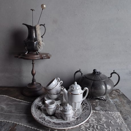 Dînettes françaises en faïence 1・2巻ディネット The heritage of Delft in Desvres - Géo Martel faience - LIBERTY's