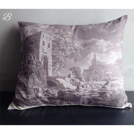 VOX POPULI 14世紀の景色のcoussin