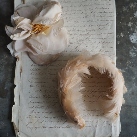☆ornement de cheveux de plumes