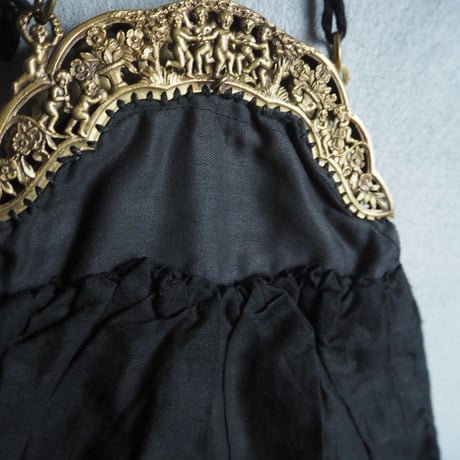 sac noir avec anges