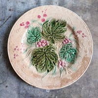 表情ゆたかなﾊﾞﾙﾎﾞﾃﾞｨｰﾇの絵皿　B