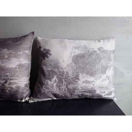 VOX POPULI 14世紀の景色のcoussin