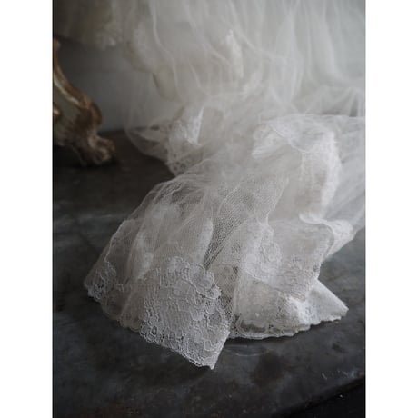 couronne et voile de mariée