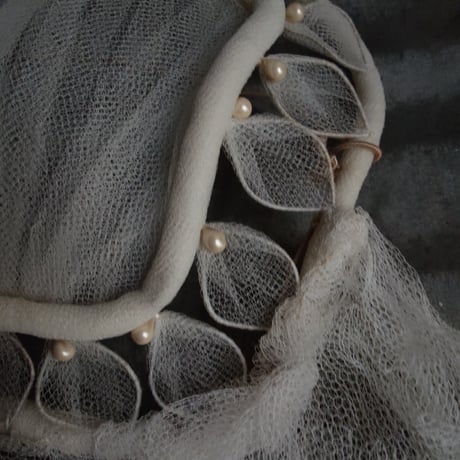 couronne et voile de mariée