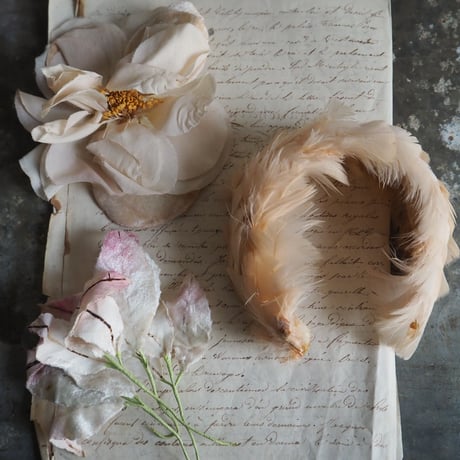 ☆ornement de cheveux de plumes