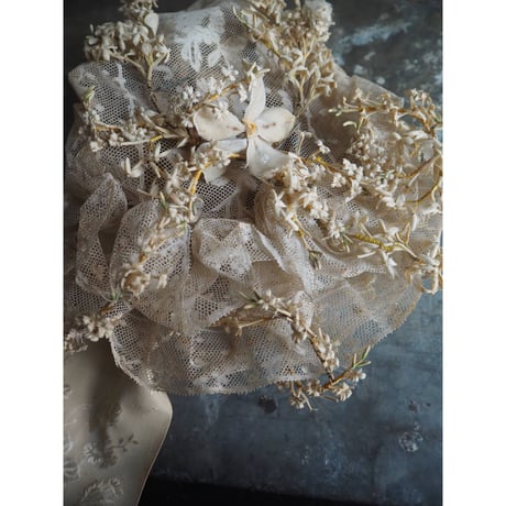 le chapeau des  fleurs