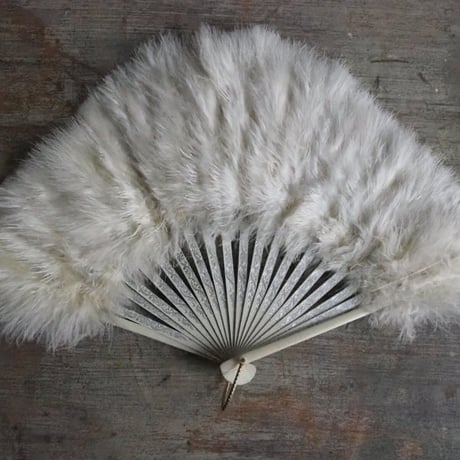 Éventail en plumes   ｓ