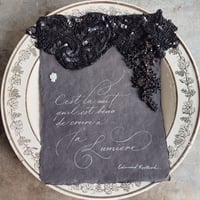 calligraphy card
