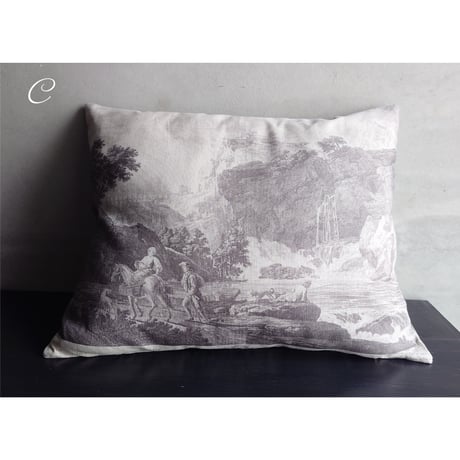 VOX POPULI 14世紀の景色のcoussin