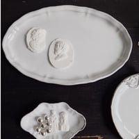 CARRON  Louis XV oval platter