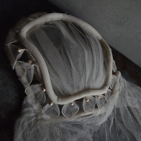 couronne et voile de mariée
