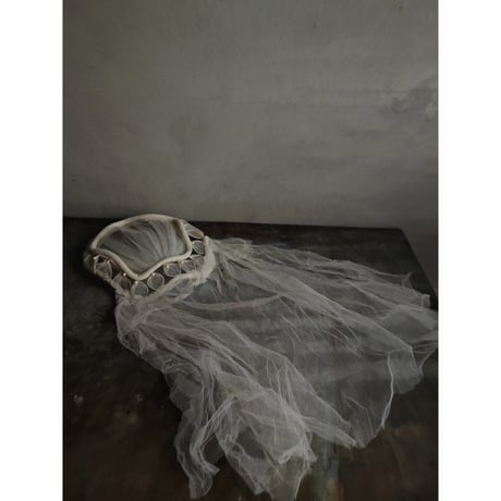 couronne et voile de mariée