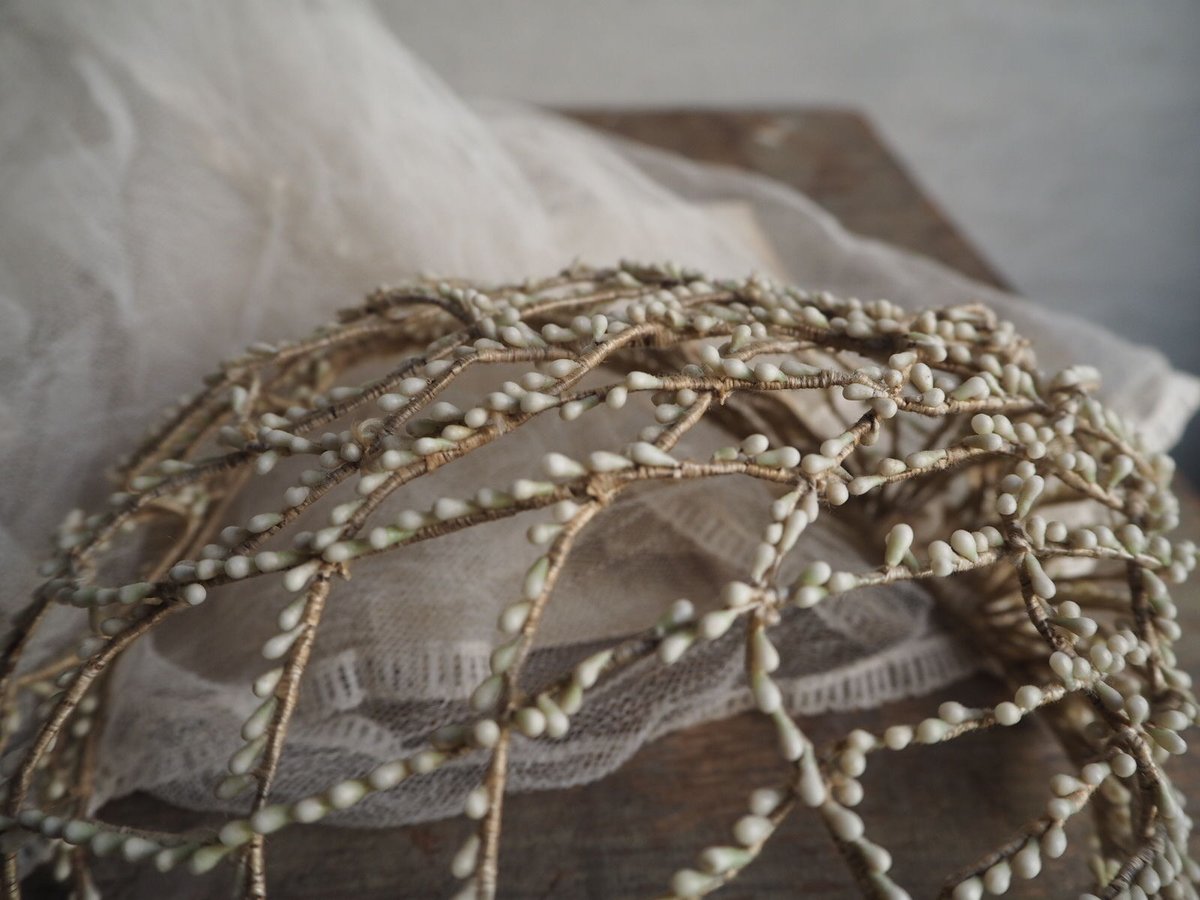 ﾜｯｸｽﾌﾗﾜｰの髪飾り | Reve Couture