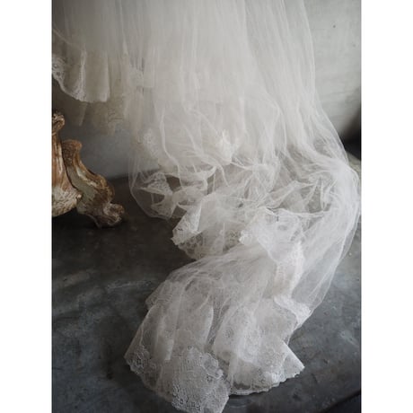 couronne et voile de mariée
