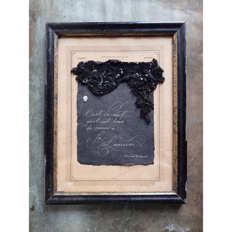 calligraphy card