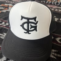 TOMMY GUERRERO / TG Tracker Cap （ボディ黒白・ロゴ黒）
