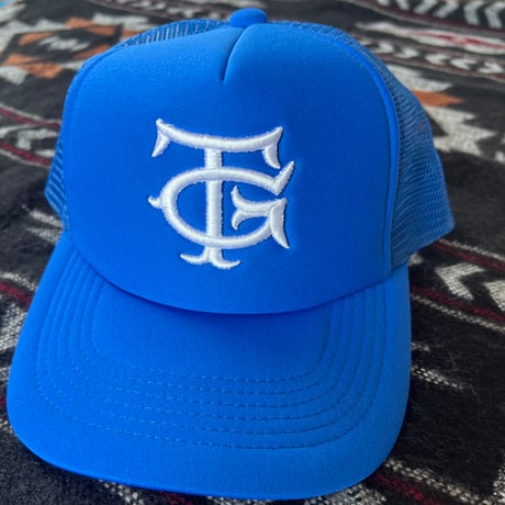 TOMMY GUERRERO / TG Tracker Cap （ボディ青・ロゴ白）