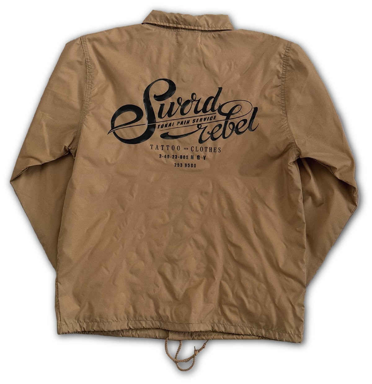 TOKAI PAIN SERVICE コーチジャケット コヨーテ | SWORD OF REBEL
