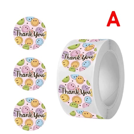 【NEW】 thank you シール