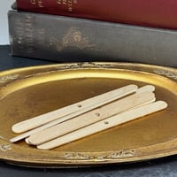 【サンプルSALE】キャンドル作り用木製キャンドル芯ホルダー 1袋10個入