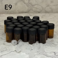 【蚤の市E】不揃いの小分け容器(1ml・2ml)　＊ノークレームノーリターン商品