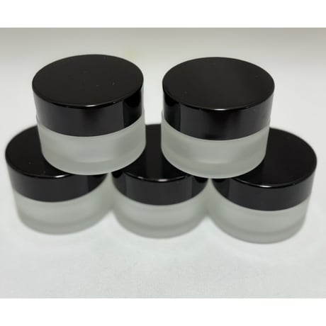【在庫限り】20g クリーム容器（フロスト）1個