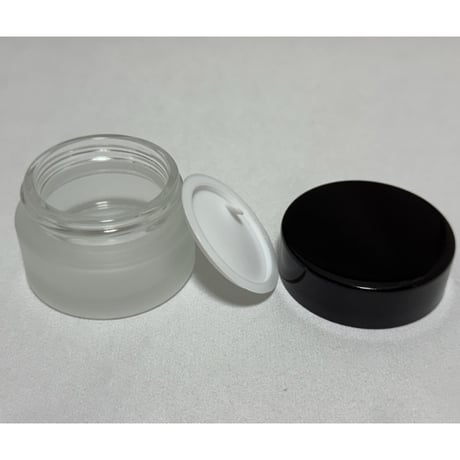 【在庫限り】20g クリーム容器（フロスト）1個