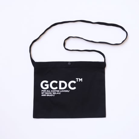 【販売終了】GCDC initialism logo sacoche_black