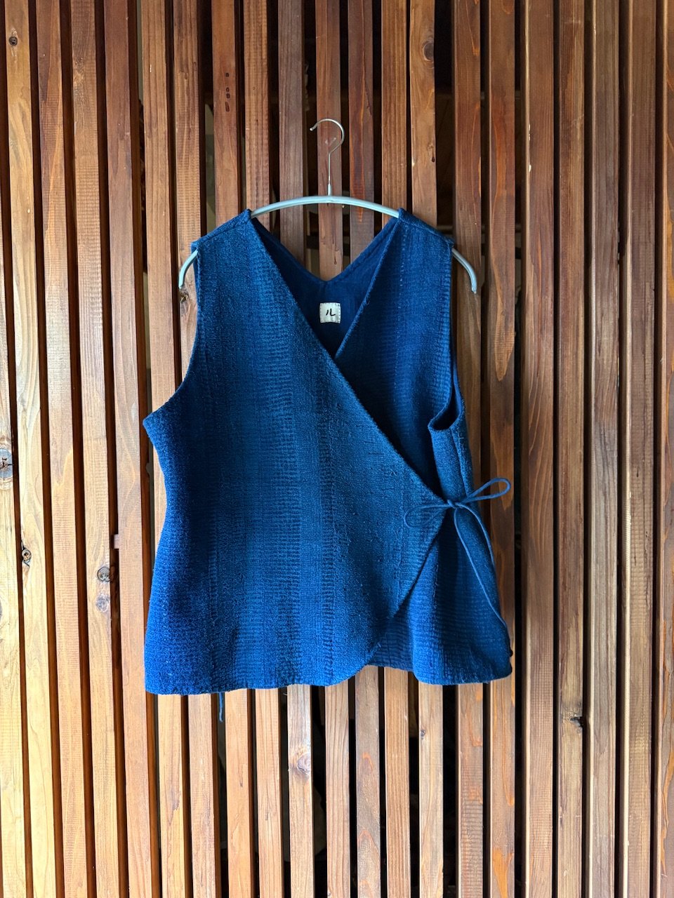 ルクツル ヴィンテージカンタ&カディ・リバーシブルベスト/インディゴ