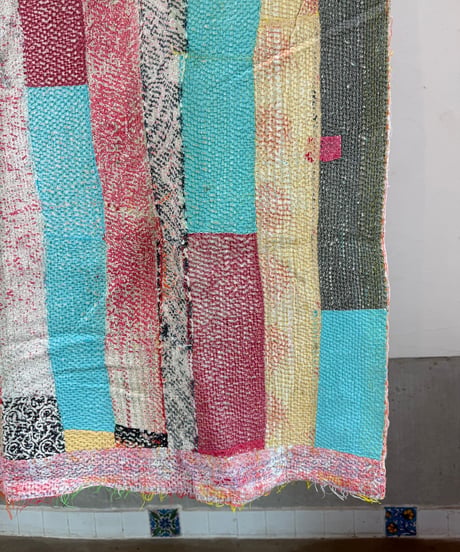 Kantha　オールドカンタ　マルチキルト　55