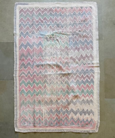 Kantha　オールドカンタ　マルチキルト Geometric 41