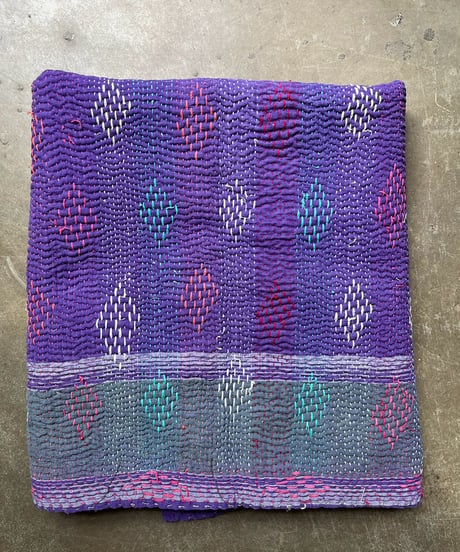 Kantha　オールドカンタ　マルチキルト　13