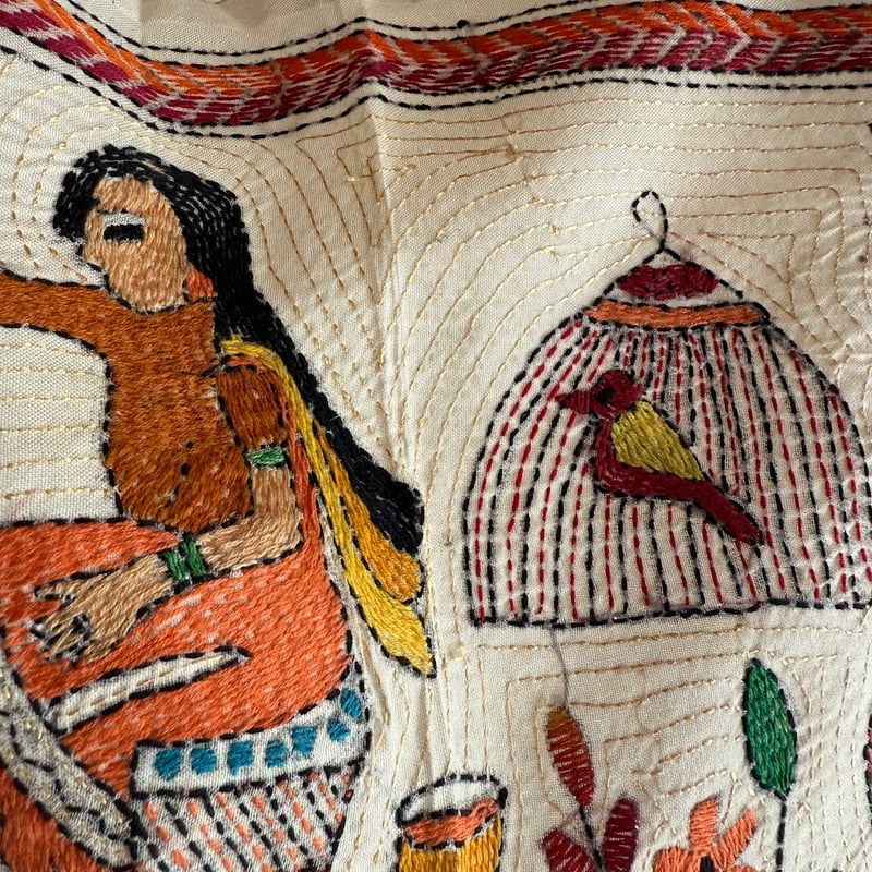 手刺繍のタペストリー | ONABAKE97