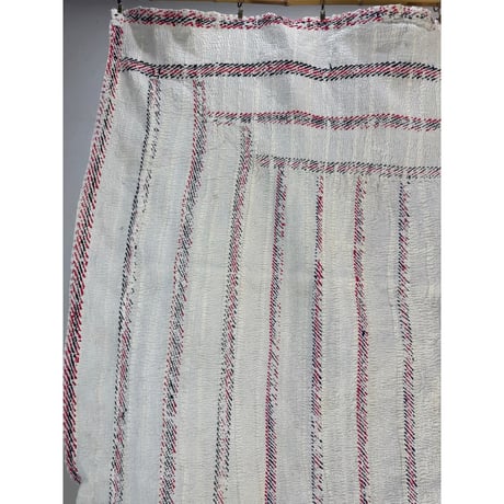 Kantha　オールドカンタ　マルチキルト　White Kantha　75
