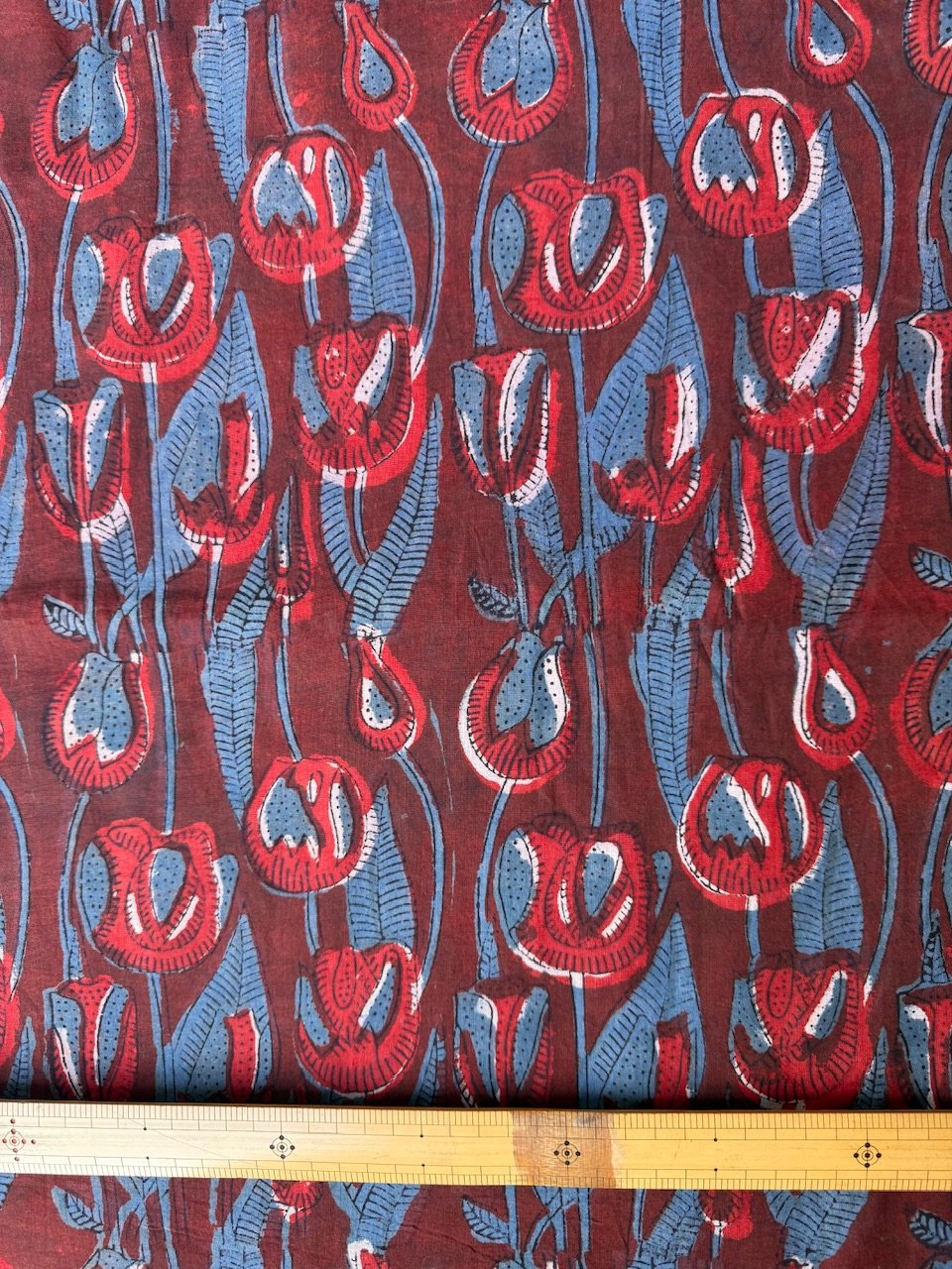 バグルー伝統染 ハンドブロックプリント生地 BP326 | ONABAKE97