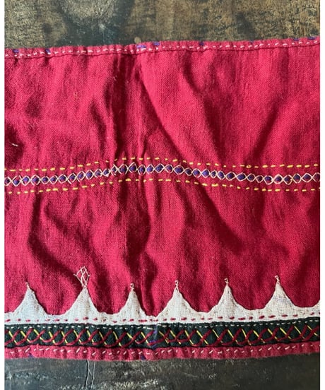 X 手刺繍のリボンー53cmー