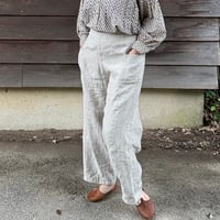 ルクツルのシンプルパンツーリネン