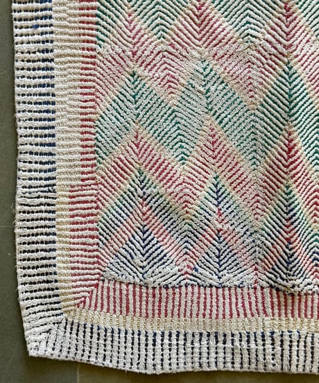 Kantha　オールドカンタ　マルチキルト Geometric 41